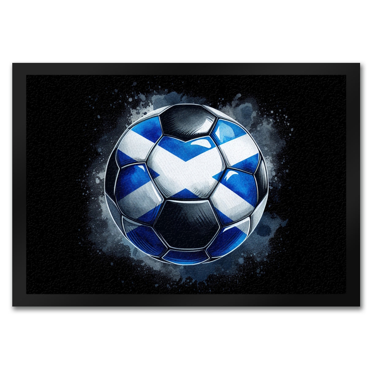 Fußball Schottland Flagge Fußmatte in 35x50 cm