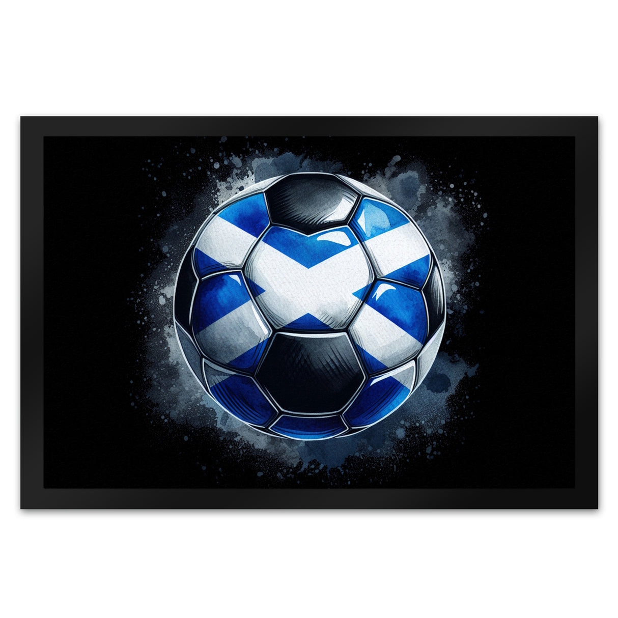 Fußball Schottland Flagge Fußmatte in 35x50 cm