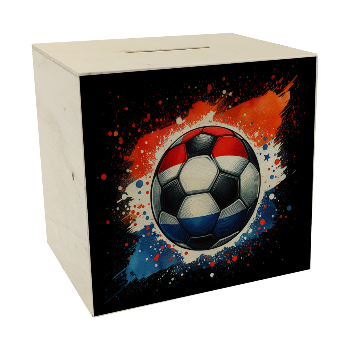 Fußball Niederlande Flagge Spardose