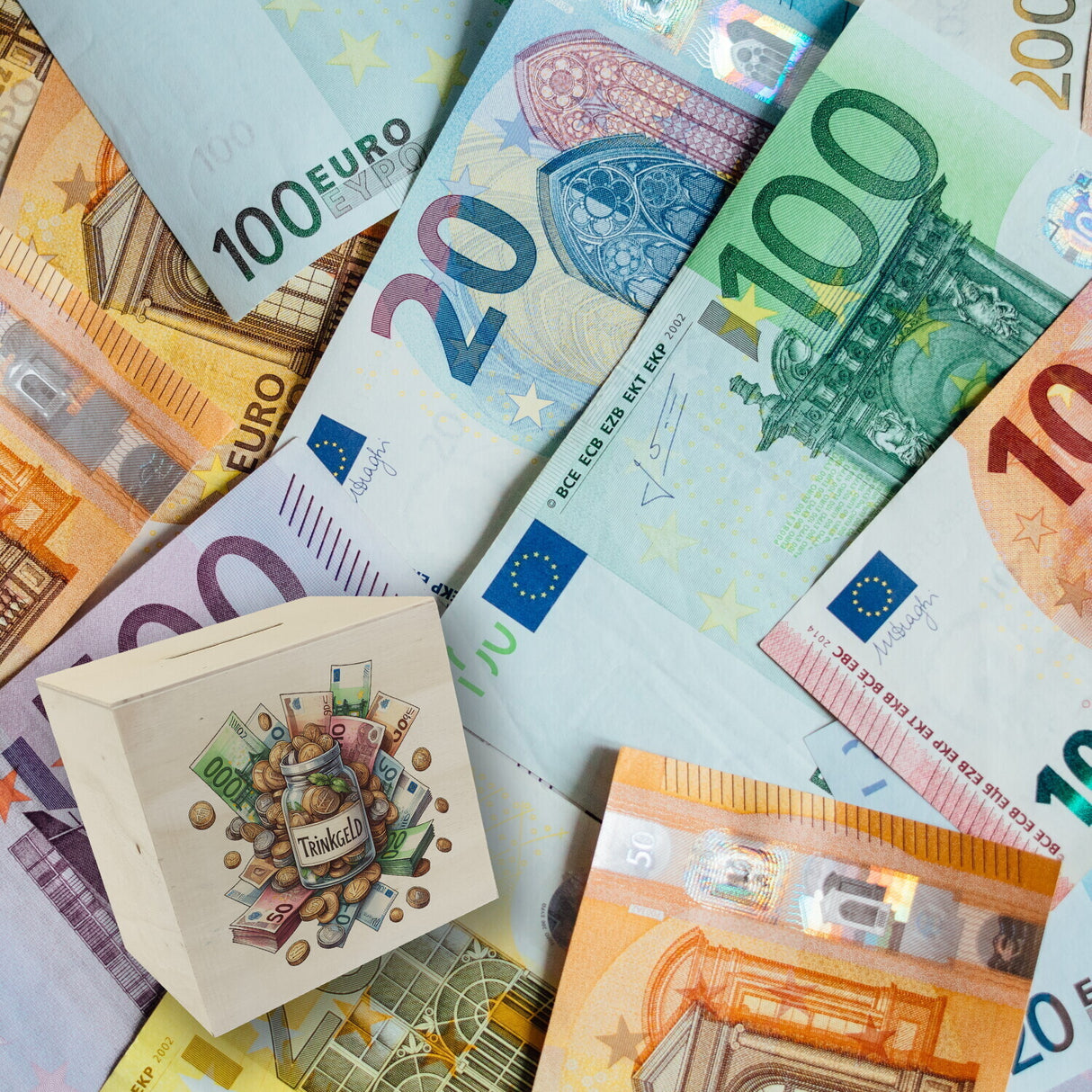 Trinkgeld Spardose