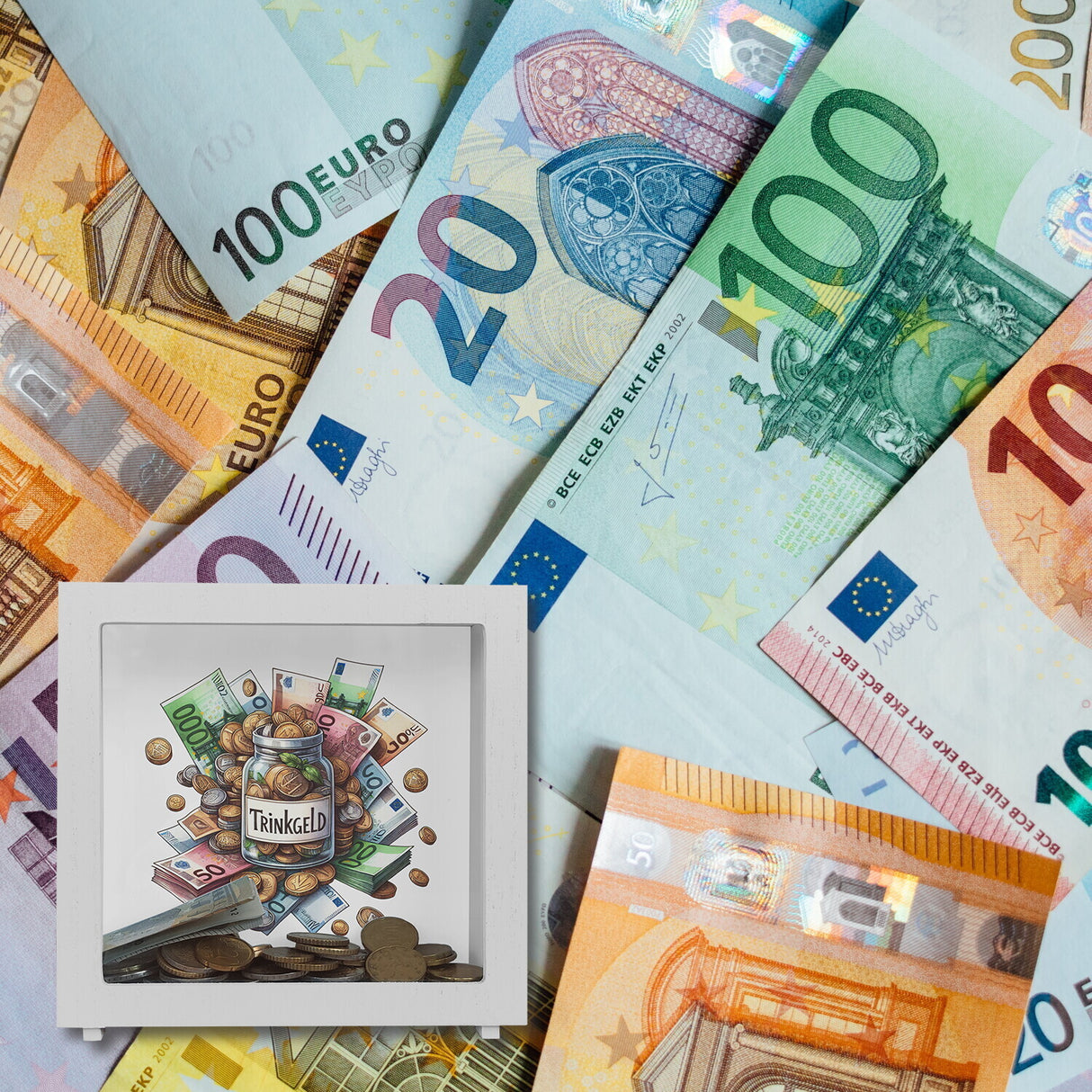 Trinkgeld Spardose