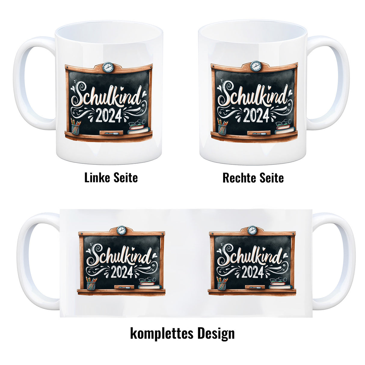 Schulkind 2024 Kaffeebecher