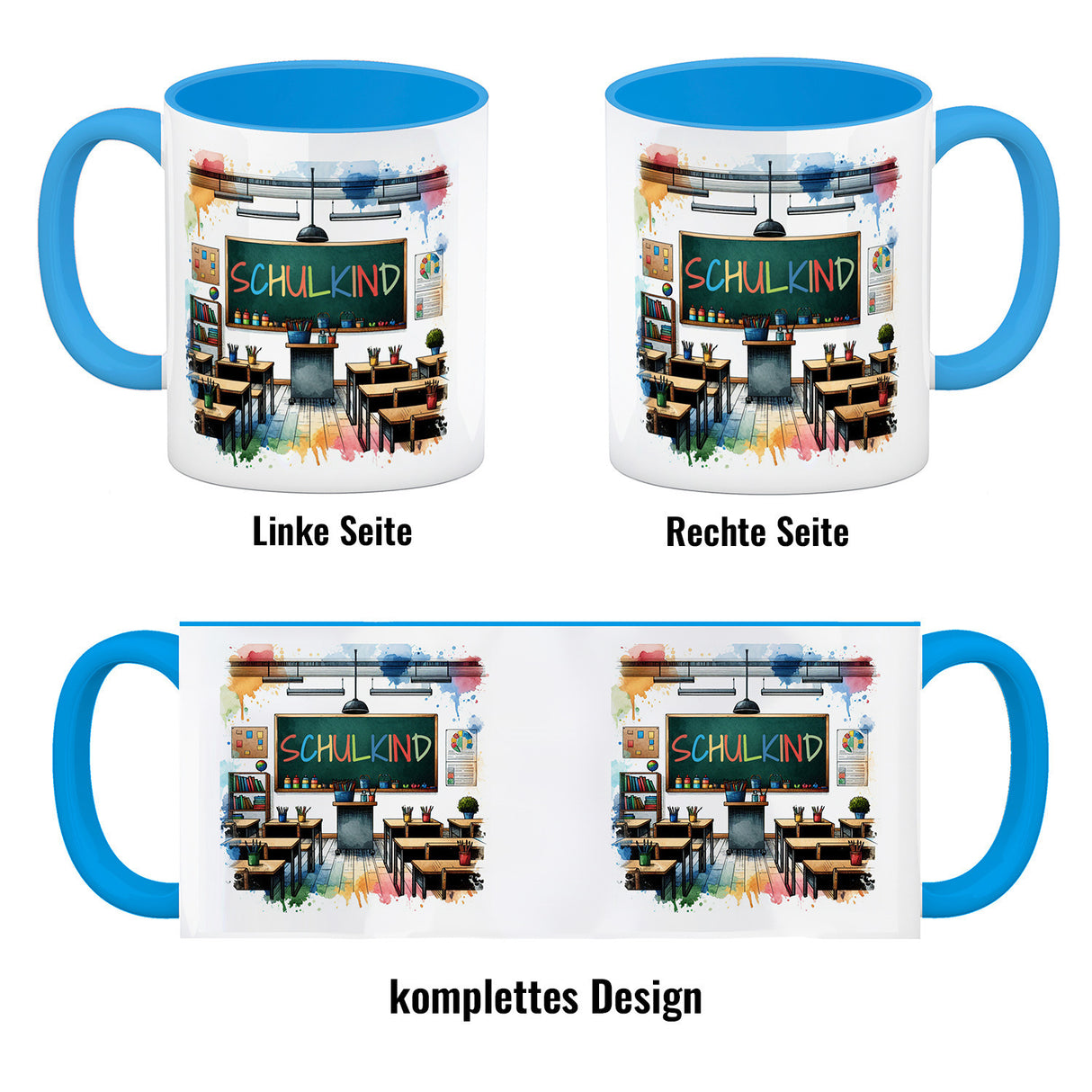 Schulkind Kaffeebecher