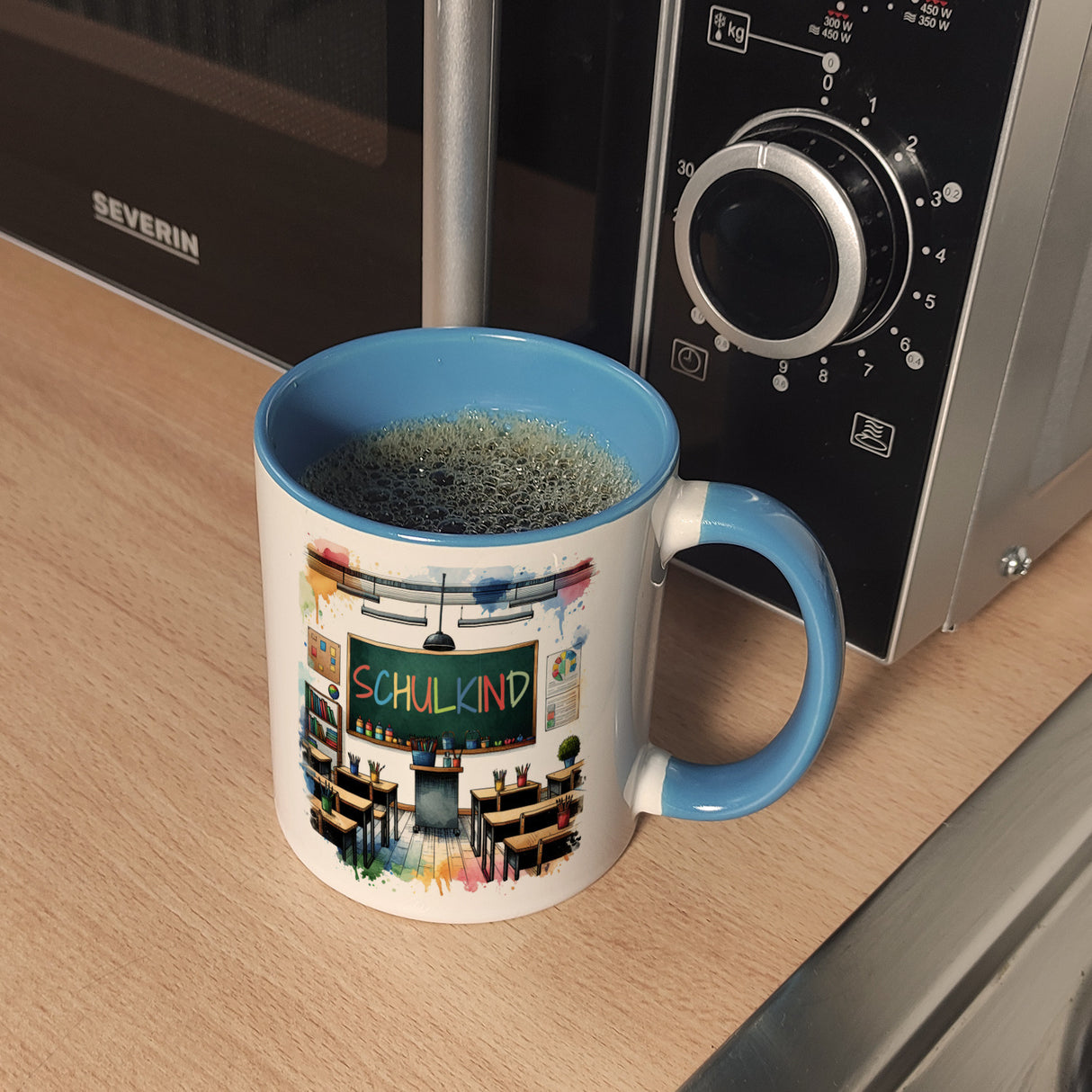 Schulkind Kaffeebecher