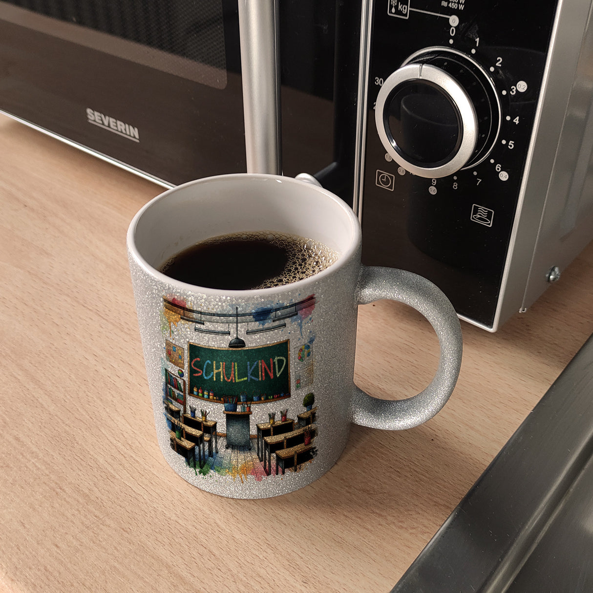 Schulkind Kaffeebecher