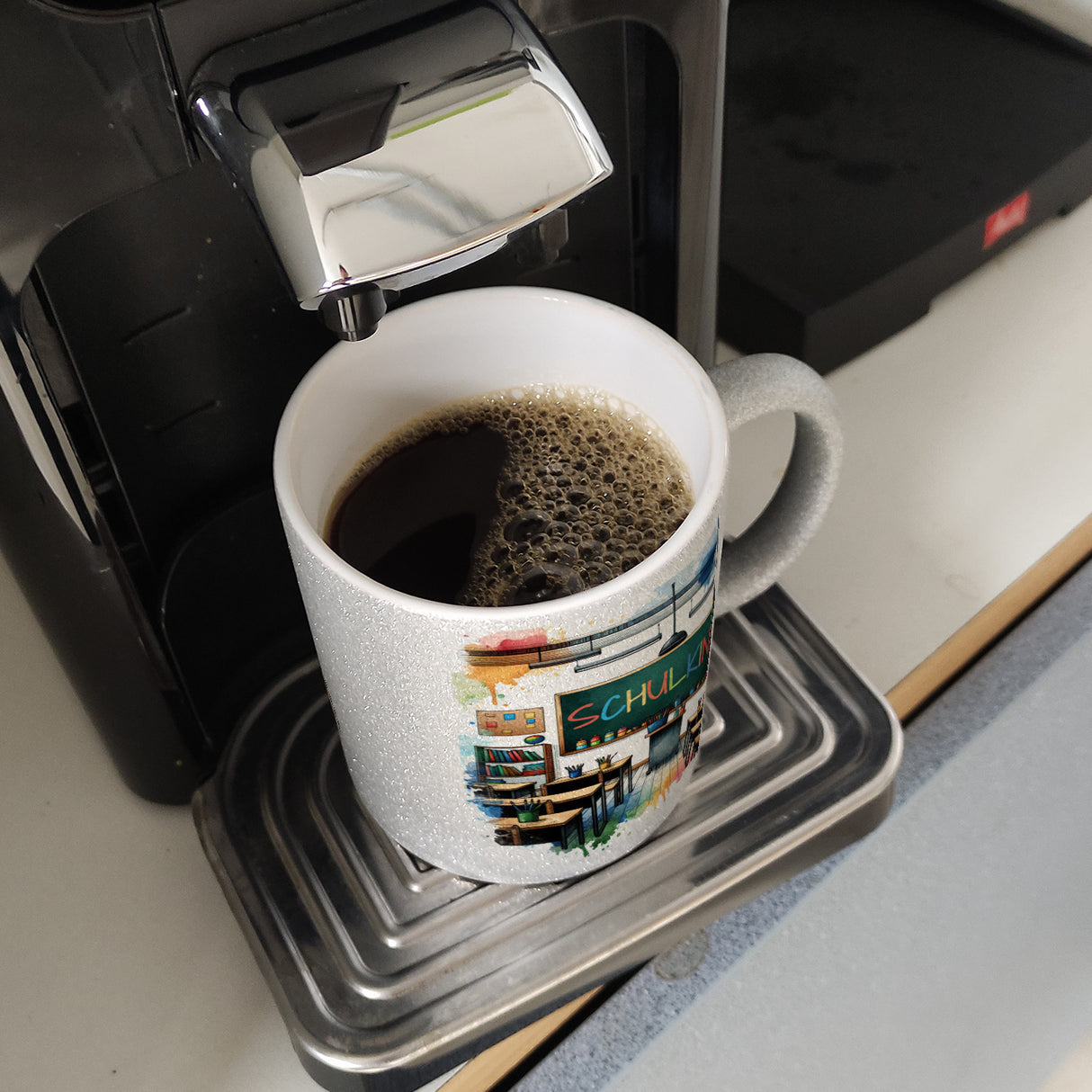 Schulkind Kaffeebecher