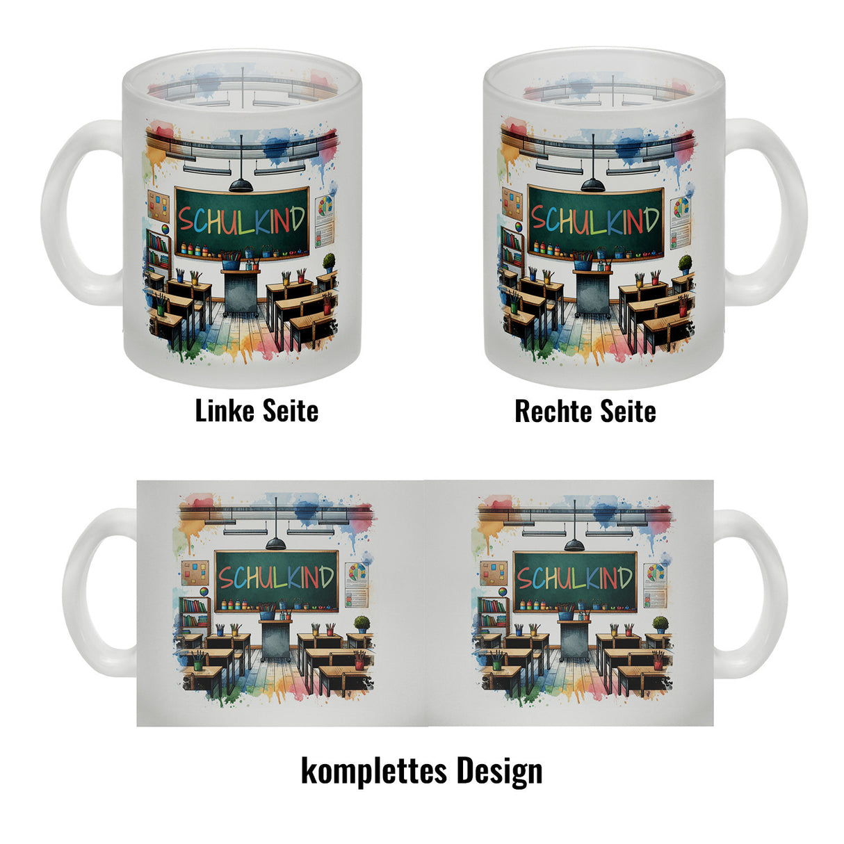 Schulkind Kaffeebecher