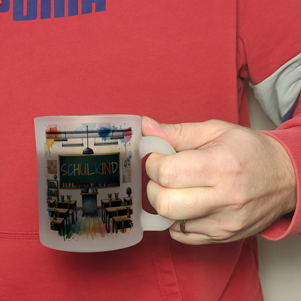 Schulkind Kaffeebecher