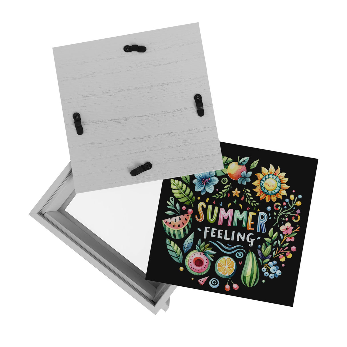 Sommer Vibes Spardose mit Spruch Summer feeling