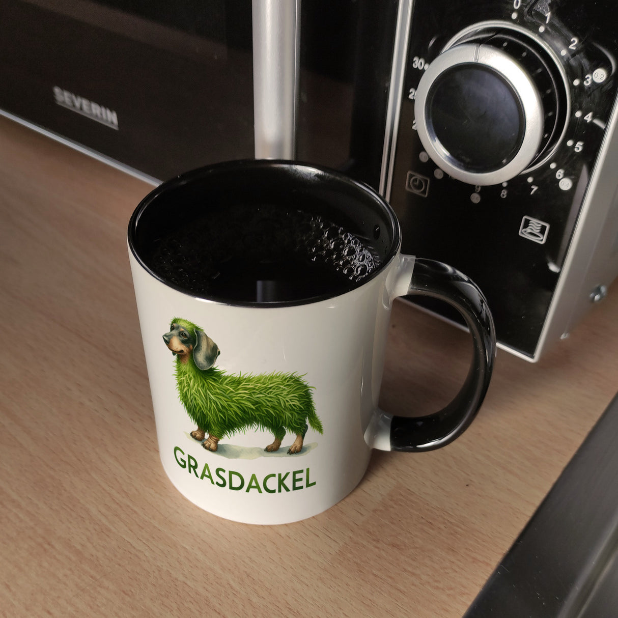 Grasdackel schwäbischer Dialekt Kaffeebecher
