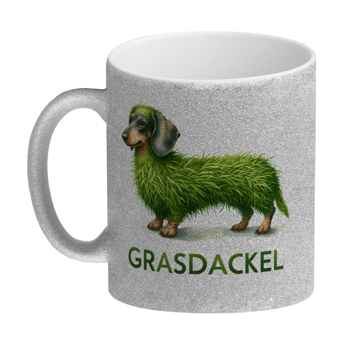 Grasdackel schwäbischer Dialekt Kaffeebecher