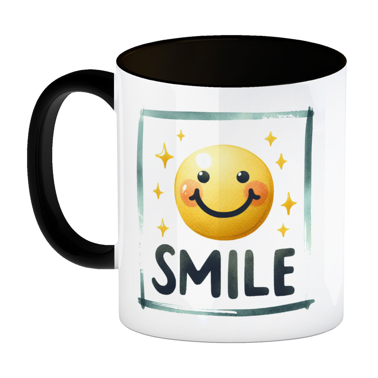 Smile Emoticon Kaffeebecher