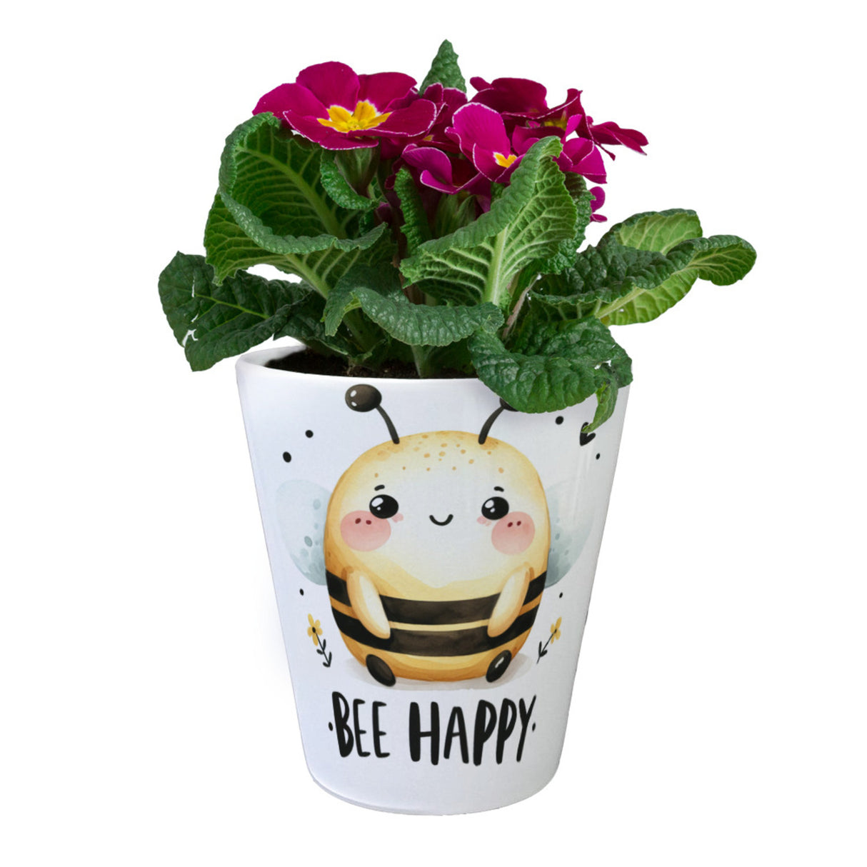 Biene Bee Happy Blumentopf