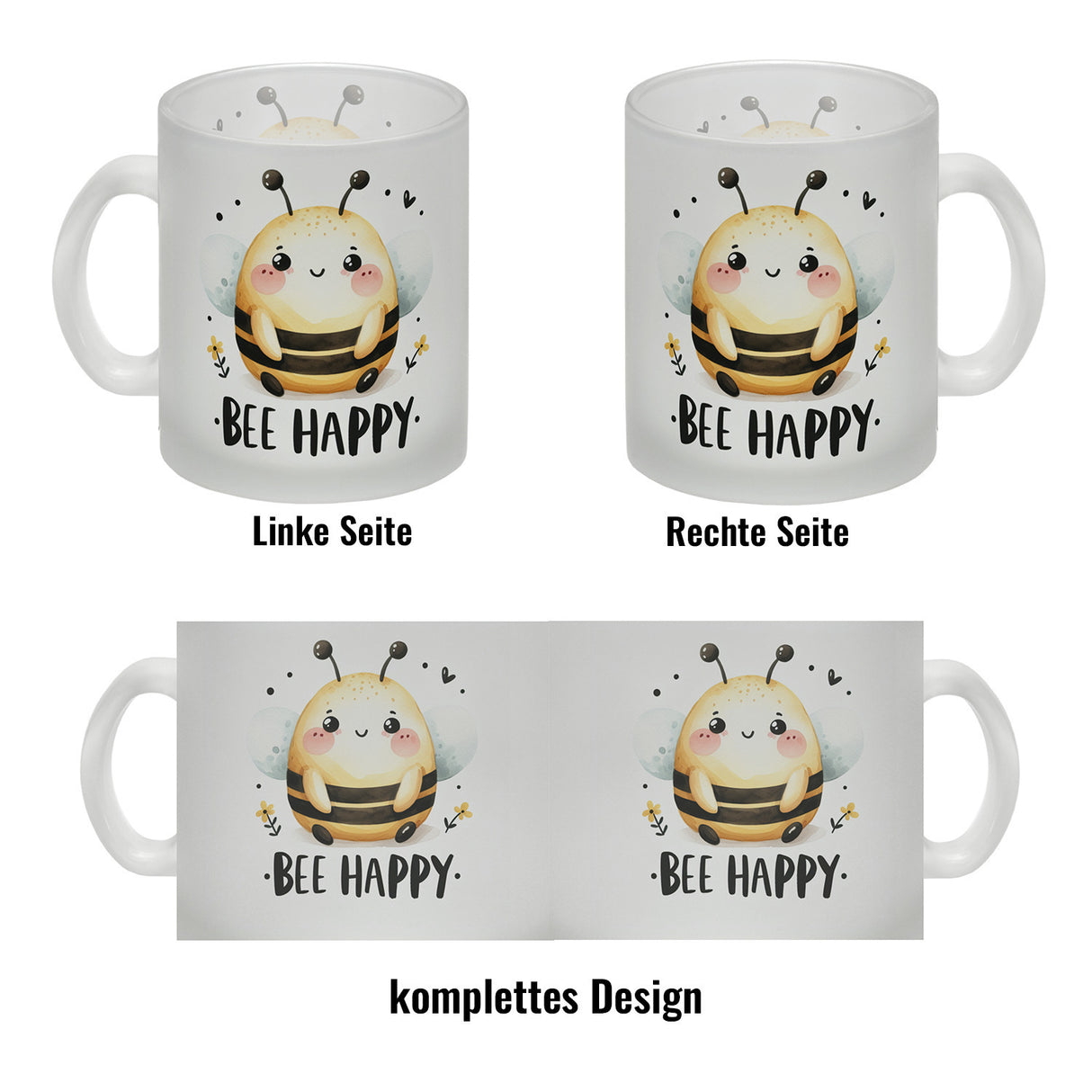 Biene Bee Happy Kaffeebecher