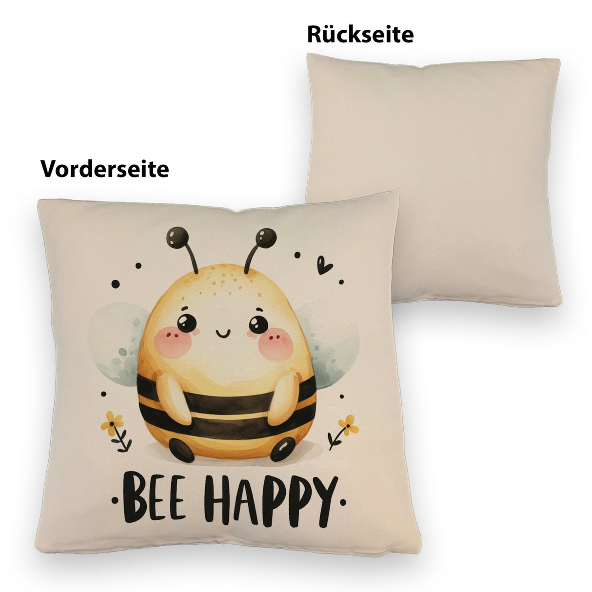 Biene Bee Happy Kissen
