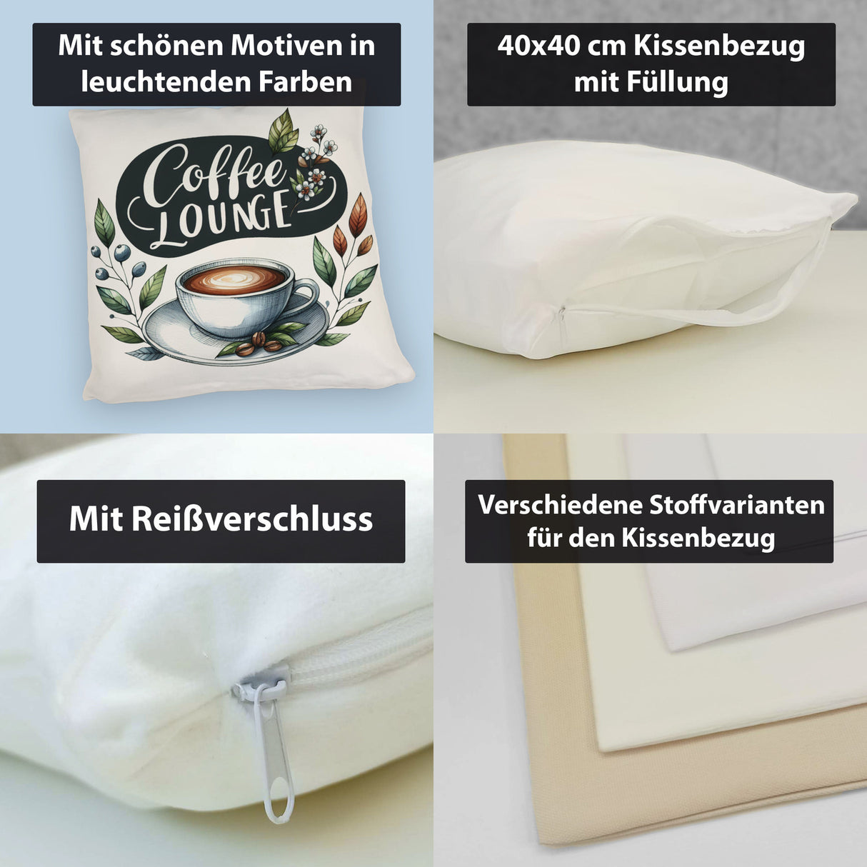 Coffee Lounge Kissen