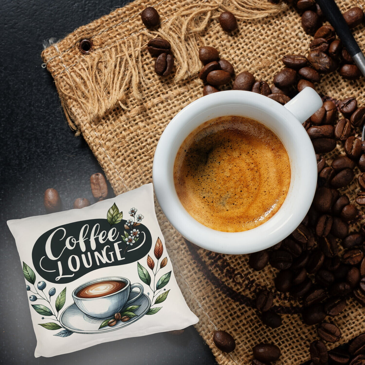 Coffee Lounge Kissen