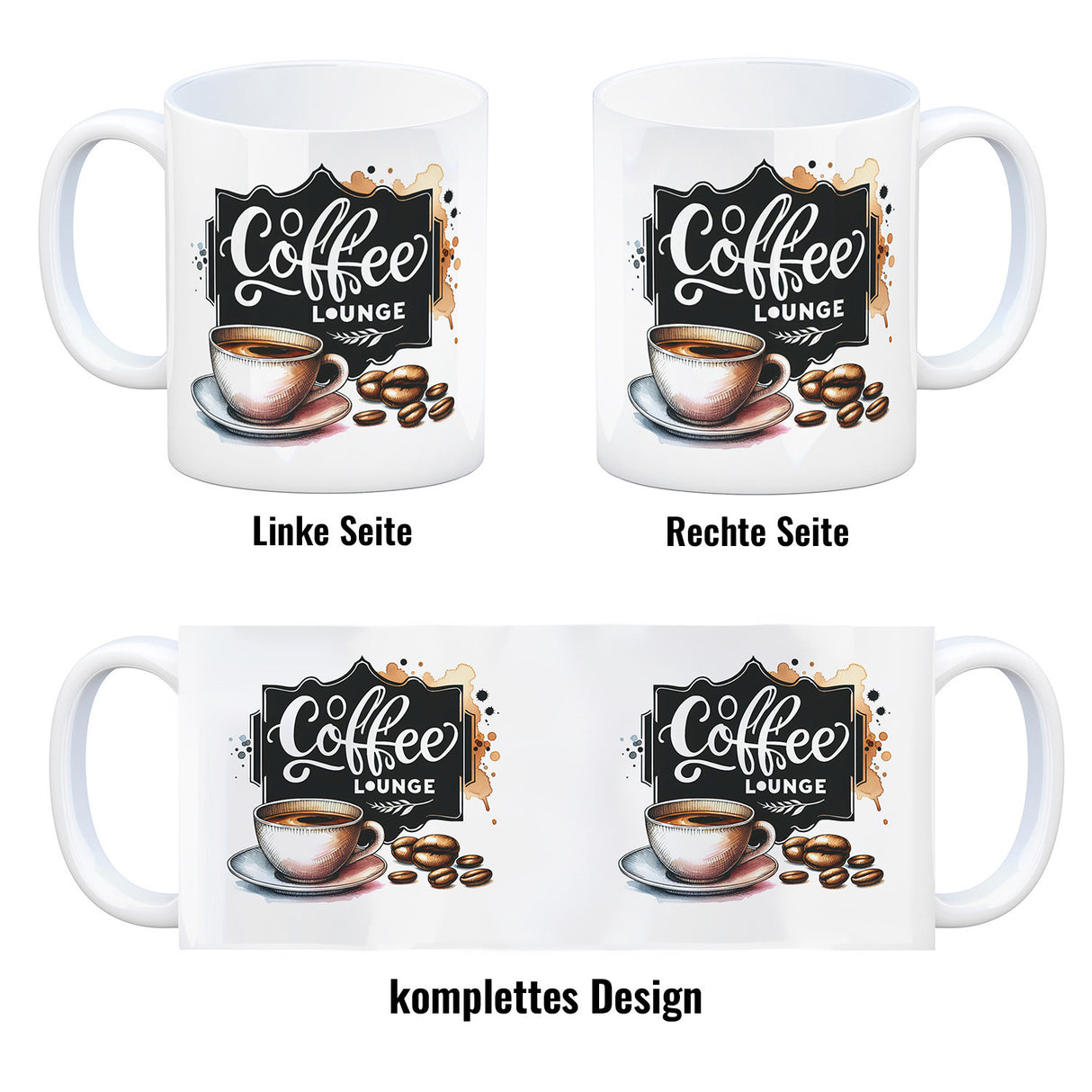 Coffee Lounge Kaffeebecher