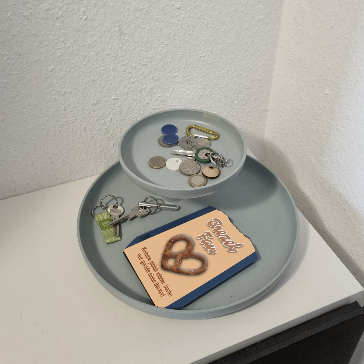 Brezelherz Parkscheibe mit Spruch Brezel Fan Suche einen Bäcker