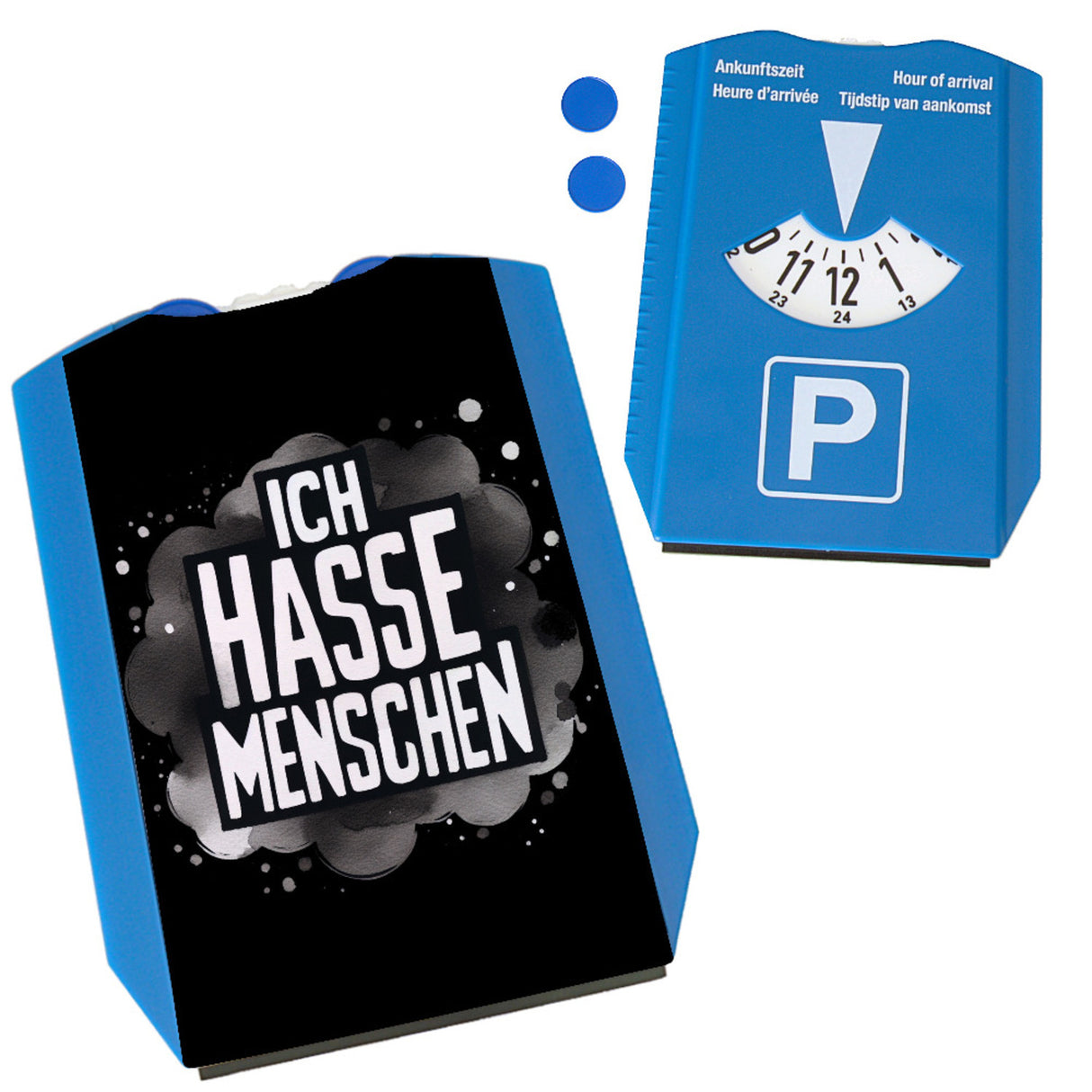 Ich hasse Menschen Parkscheibe