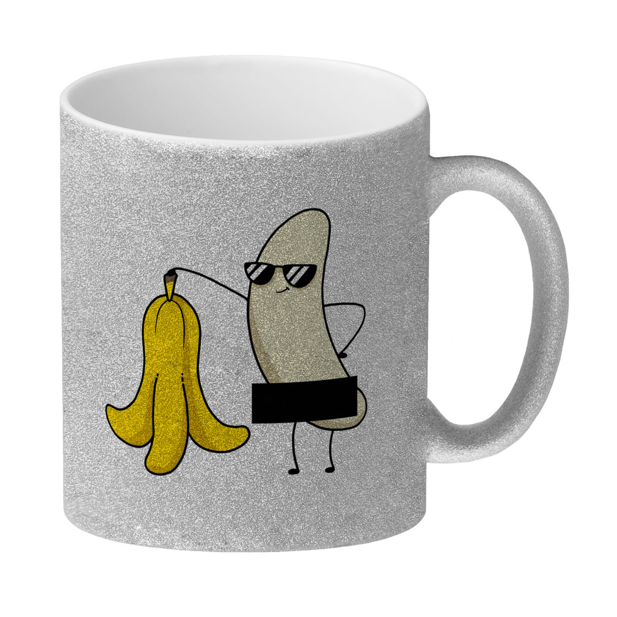 Nackte Banane Kaffeebecher