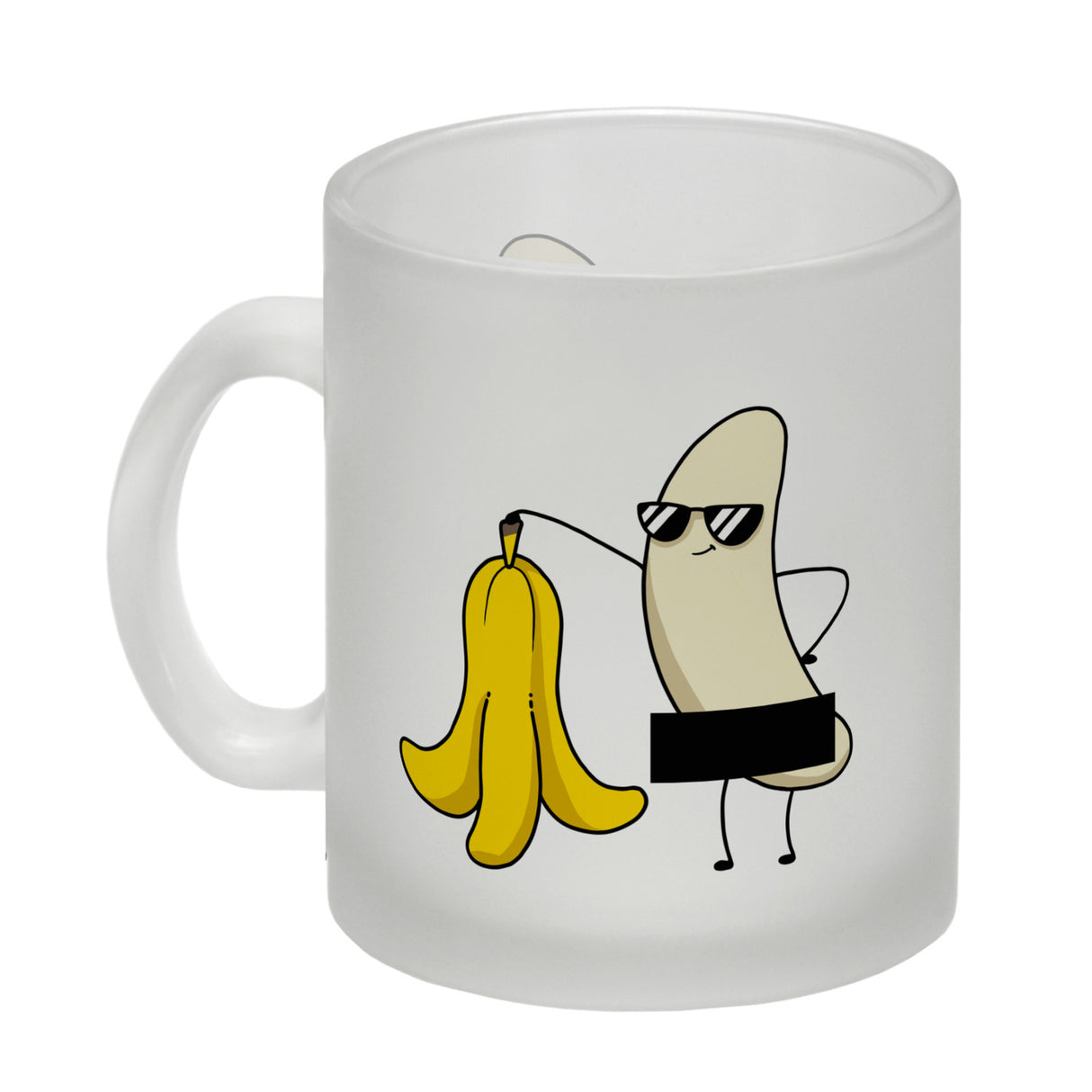 Nackte Banane Kaffeebecher
