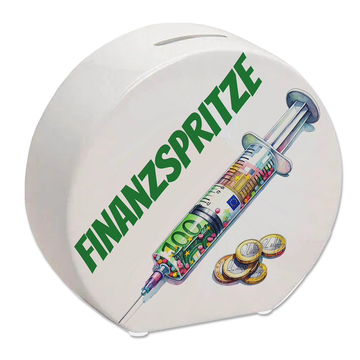Finanzspritze Geldgeschenk Spardose