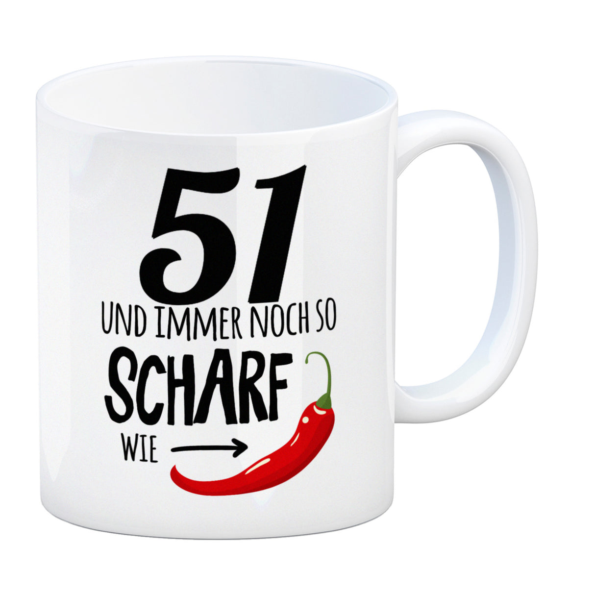 51 und immer noch so scharf wie Chili