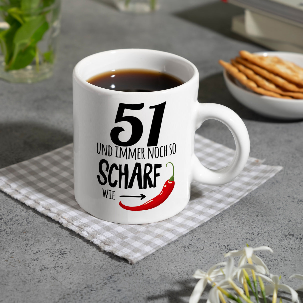 51 und immer noch so scharf wie Chili