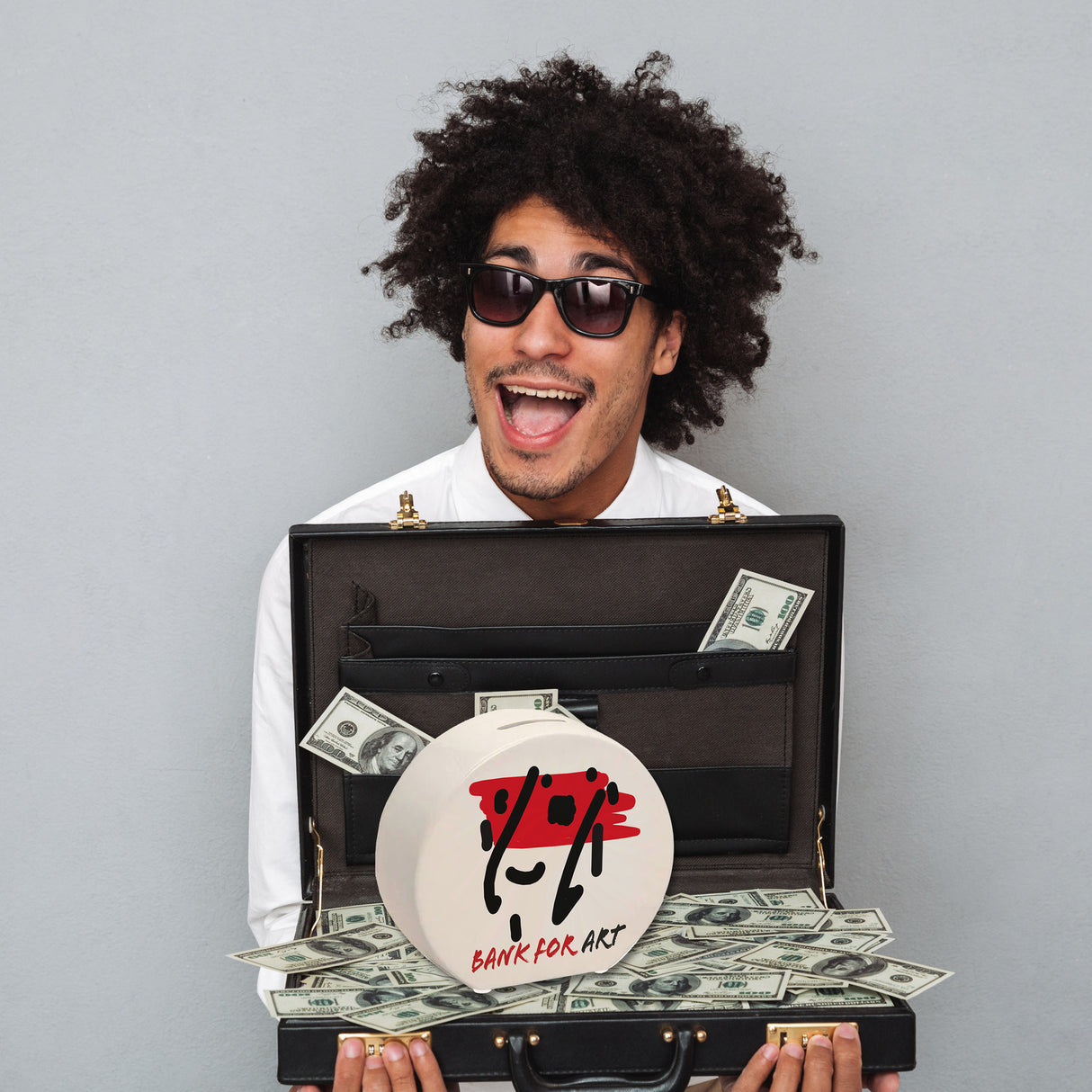 Spardose Moderne Kunst für Kreative Mit "bank for art"