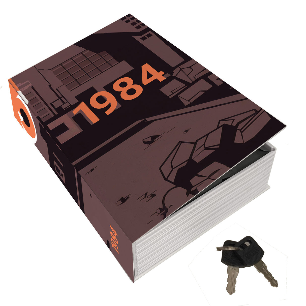 1984 Booksafe - Geheimversteck für dein Erspartes und Schätze