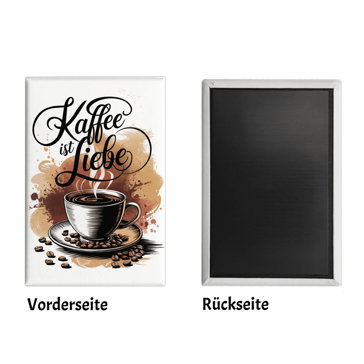 Kaffee ist Liebe Souvenir Magnet für Kaffeeliebhaber