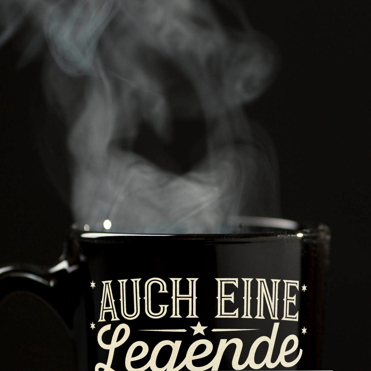 Ruhestand Rentenlegende mit Sternen Tasse
