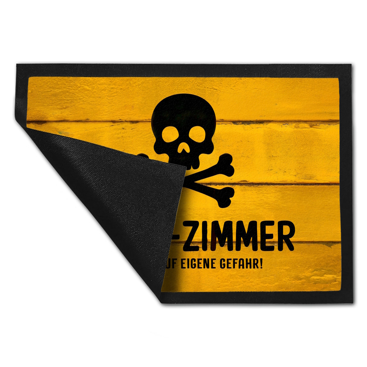 Teenie-Zimmer Totenkopf Fussmatte