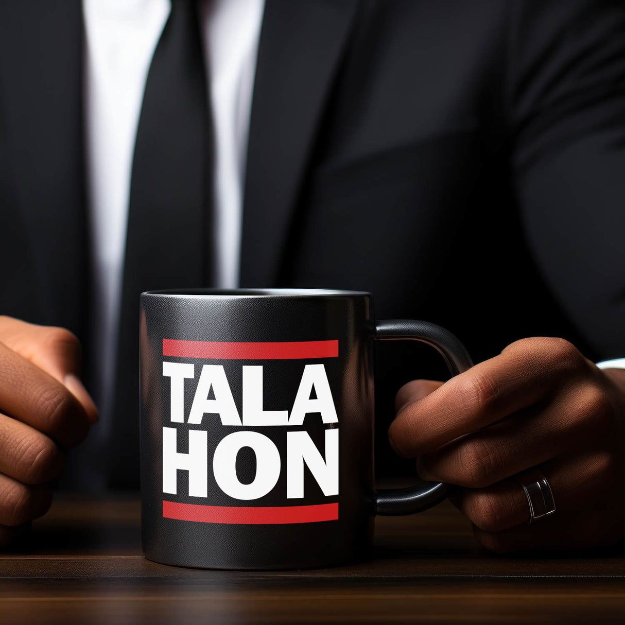 TALAHON Tasse im Blockdesign
