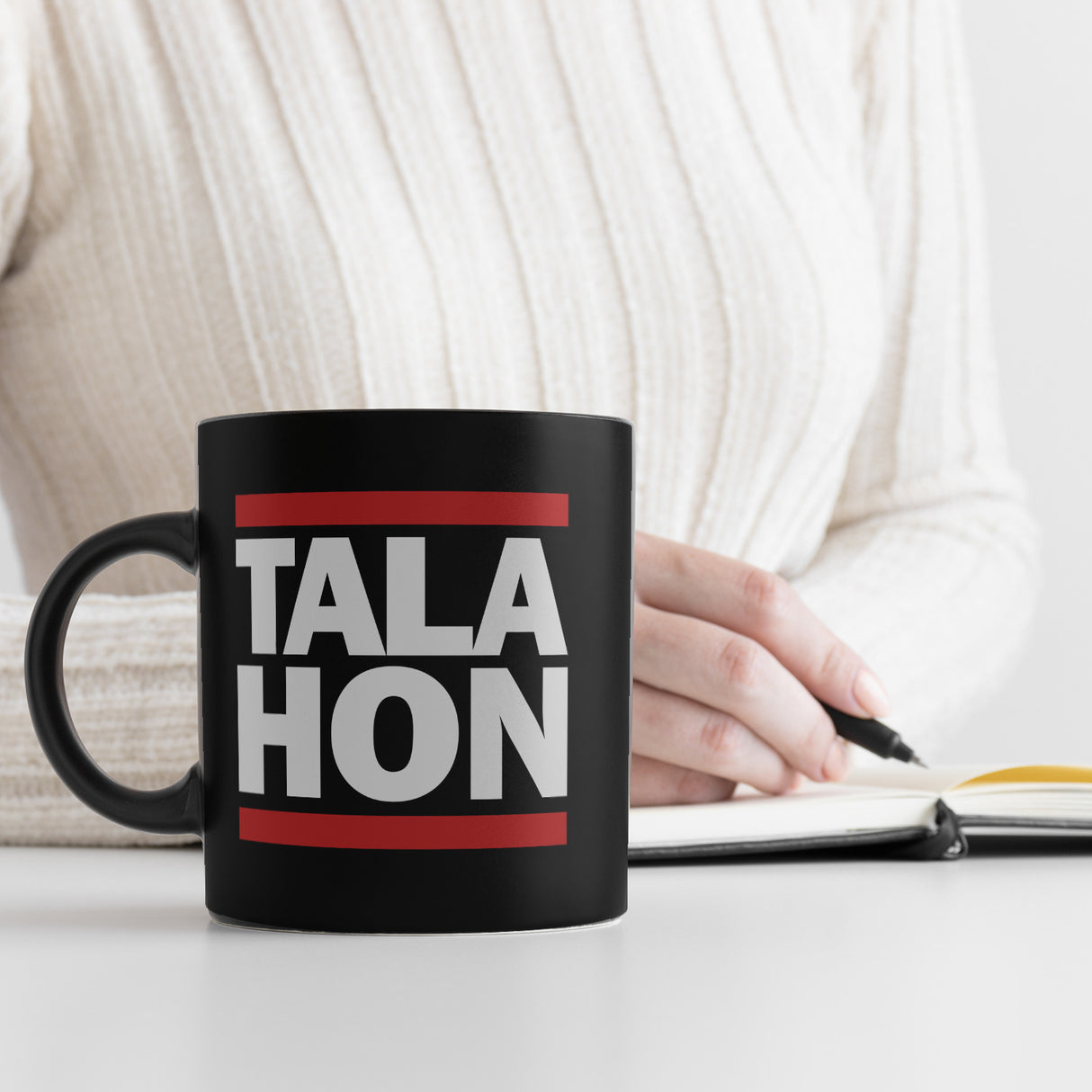TALAHON Tasse im Blockdesign