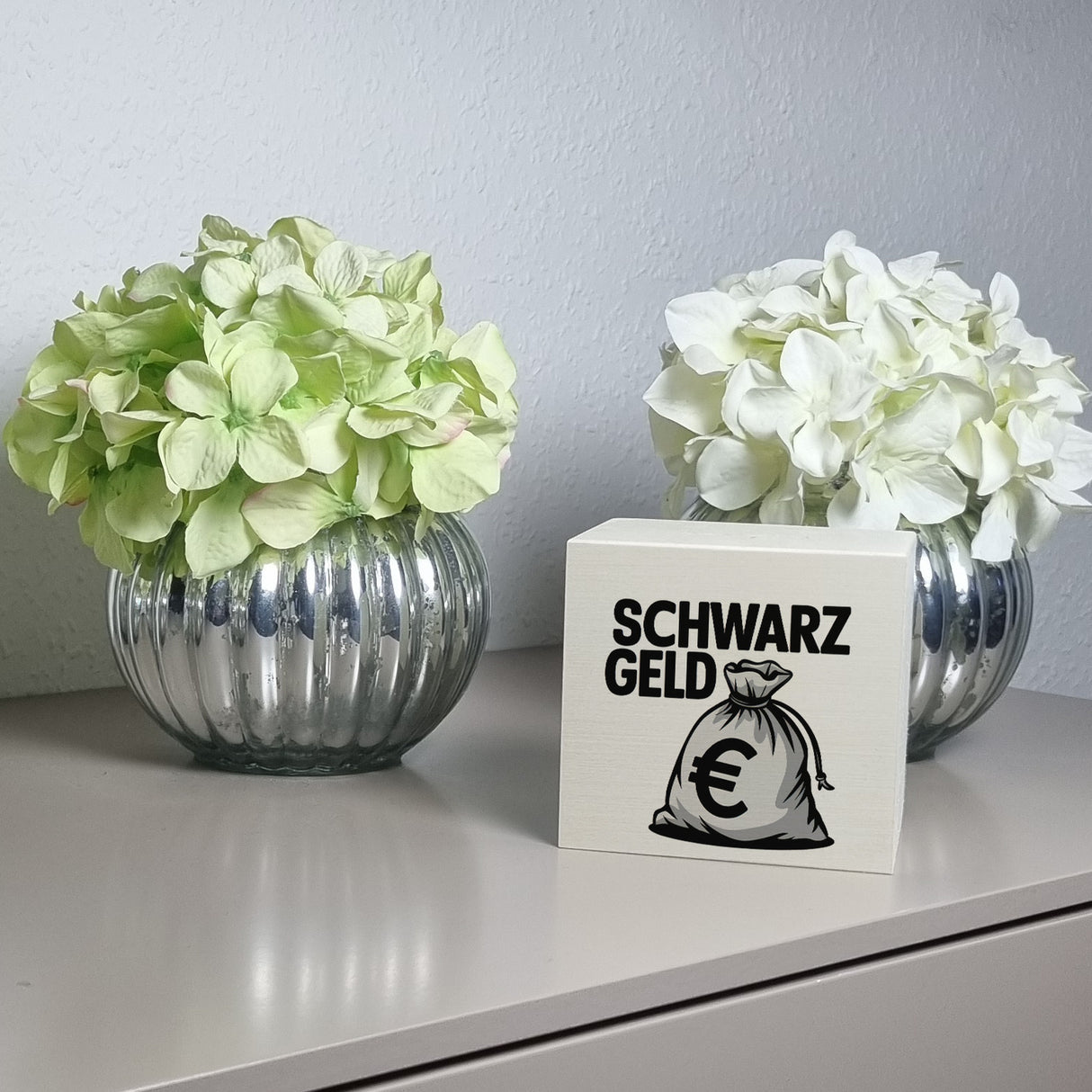 Euro-Sack SCHWARZ GELD Spardose
