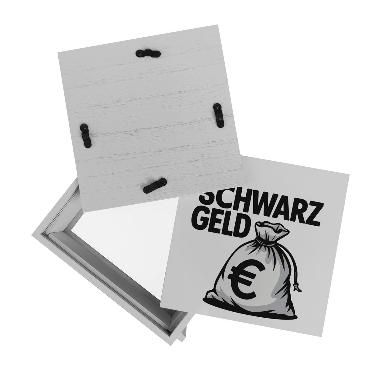 Euro-Sack SCHWARZ GELD Spardose