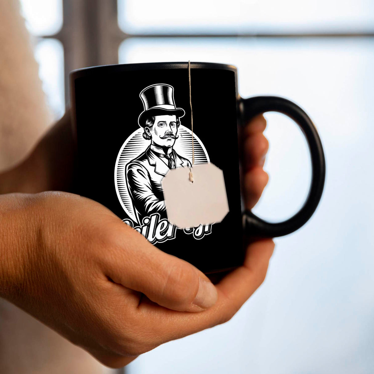 Geiler Typ Tasse mit Gentleman
