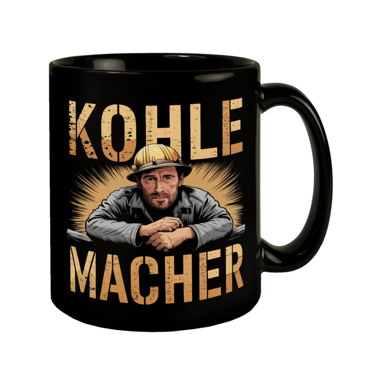 Kohlearbeiter - Kohlemacher Tasse für Nostalgie-Fans