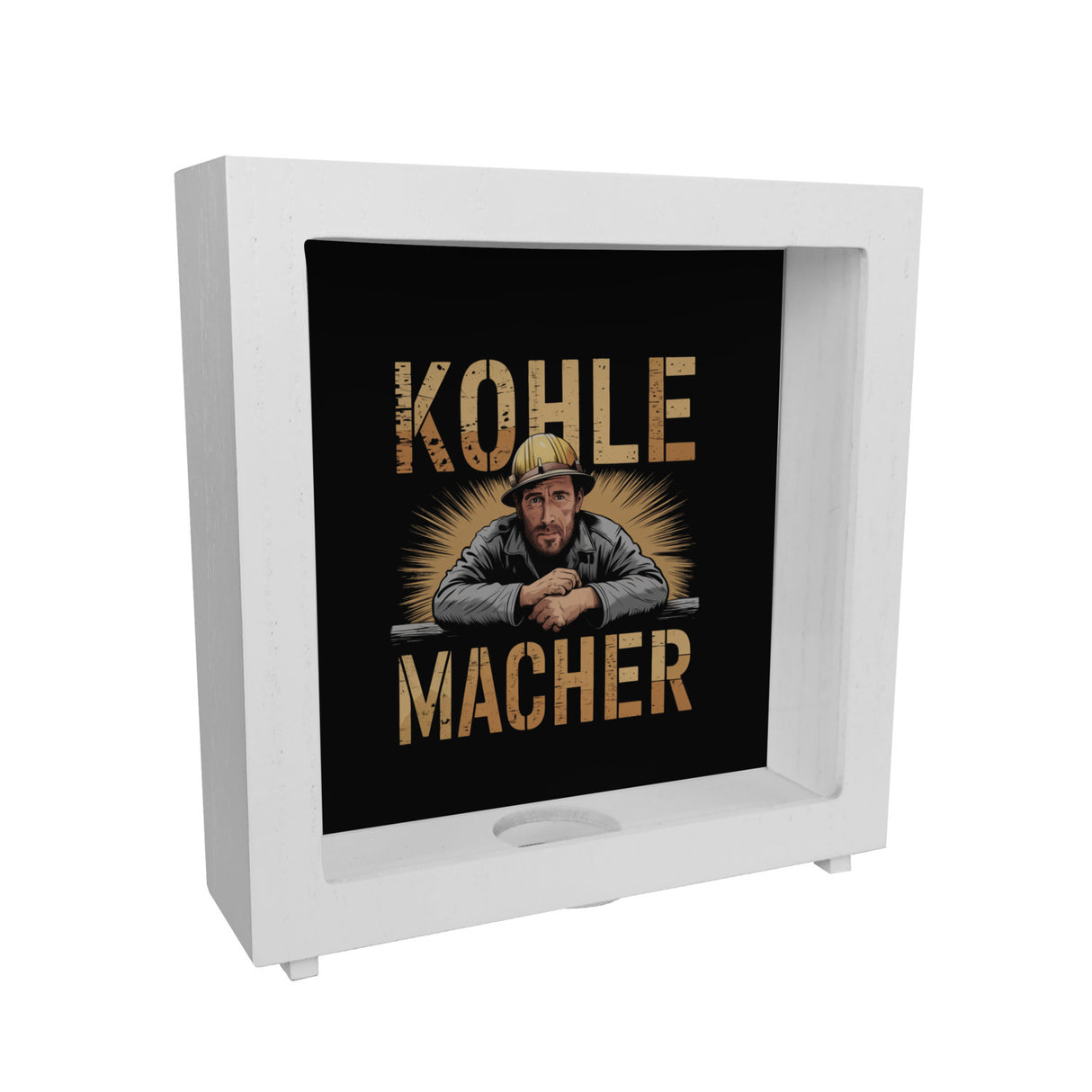 Kohlearbeiter - Kohlemacher Spardose für Nostalgie-Fans