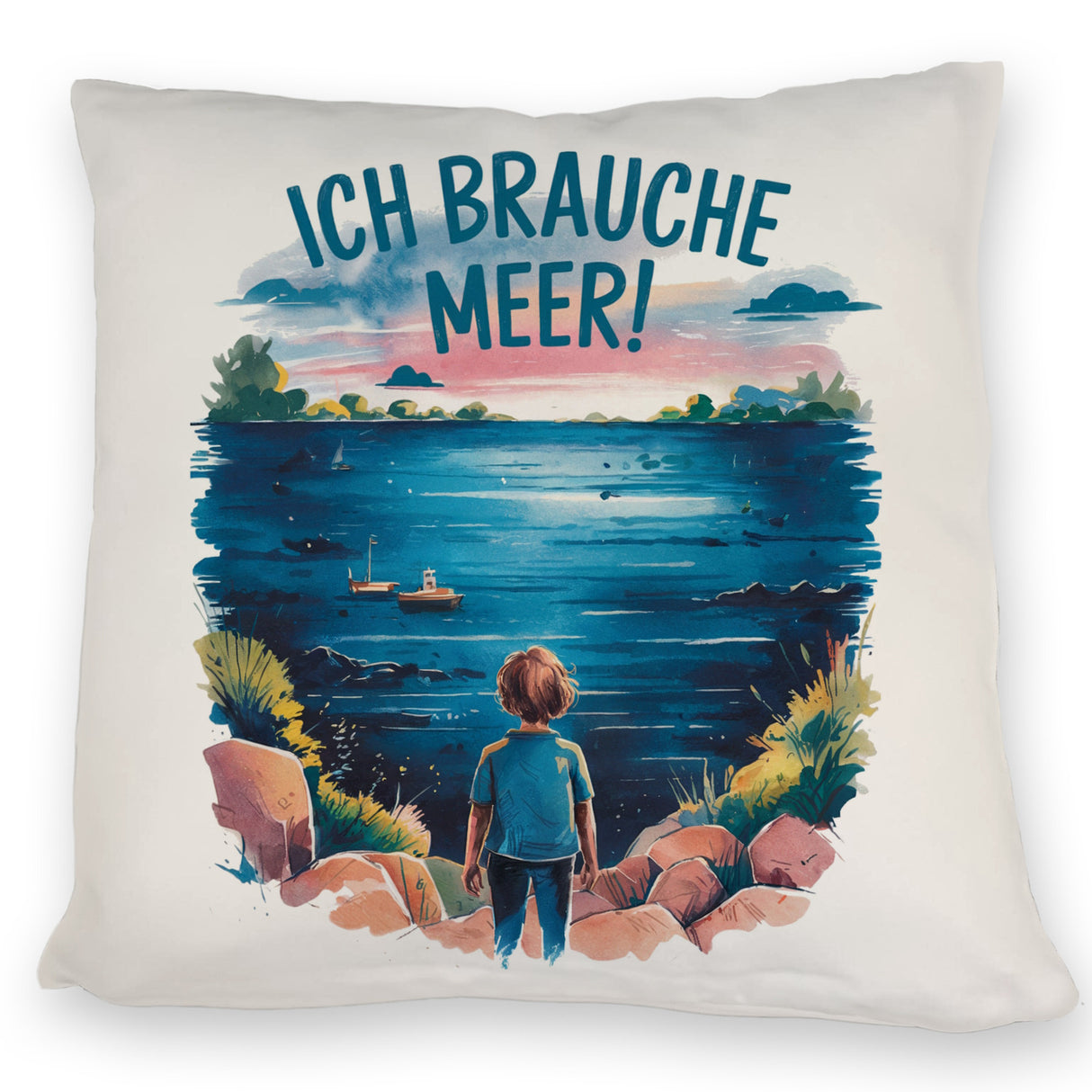 Ich brauche Meer! Kissen