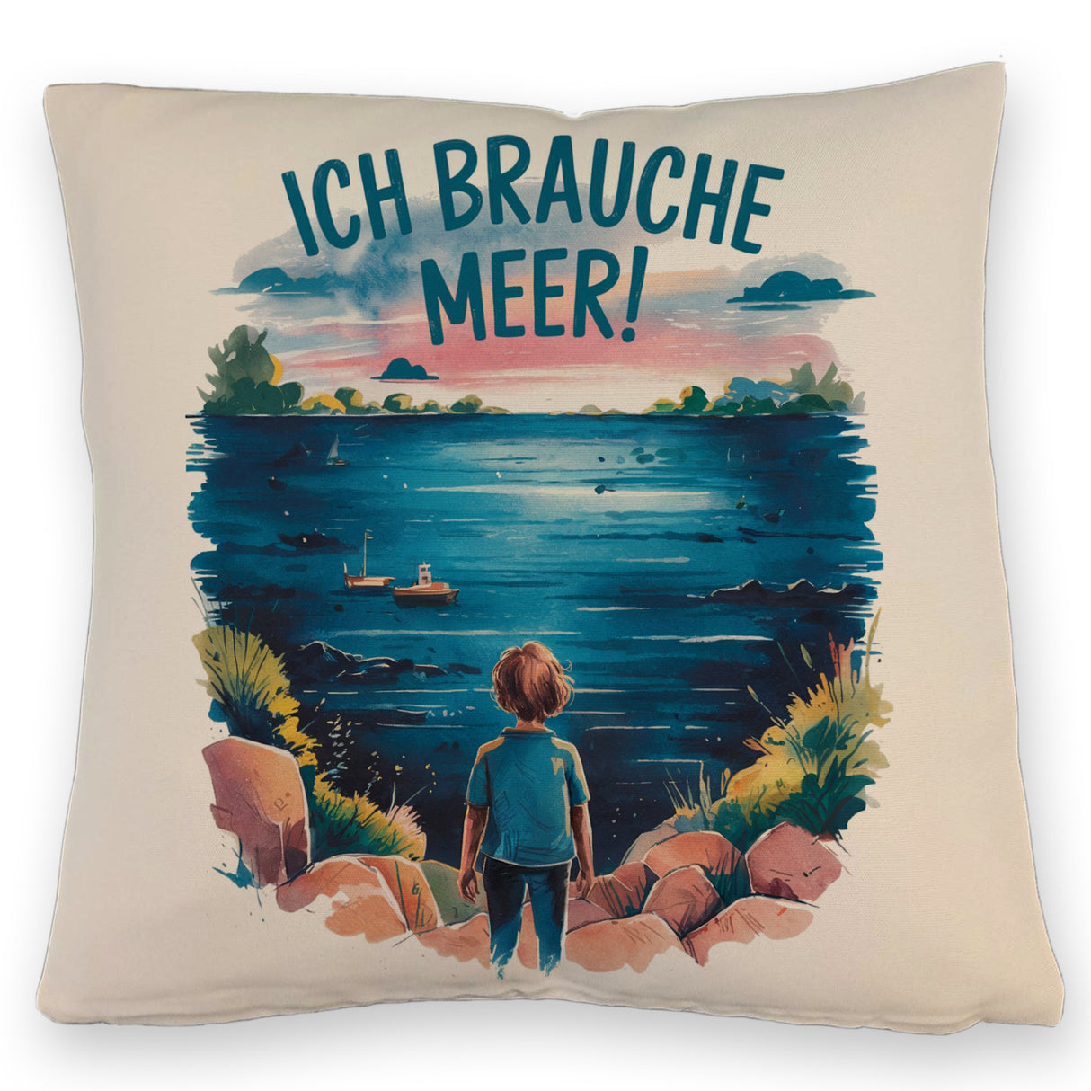 Ich brauche Meer! Kissen