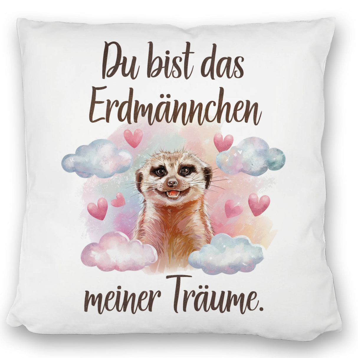 Erdmännchen meiner Träume Kissen