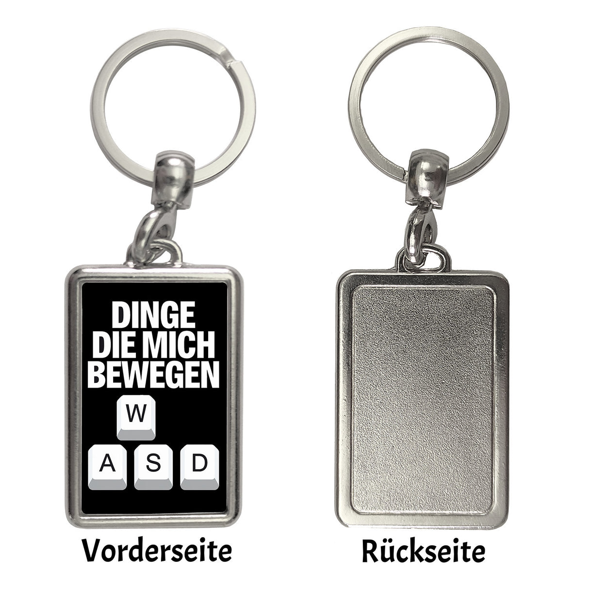 WASD Gamer Schlüsselanhänger - Dinge die mich bewegen