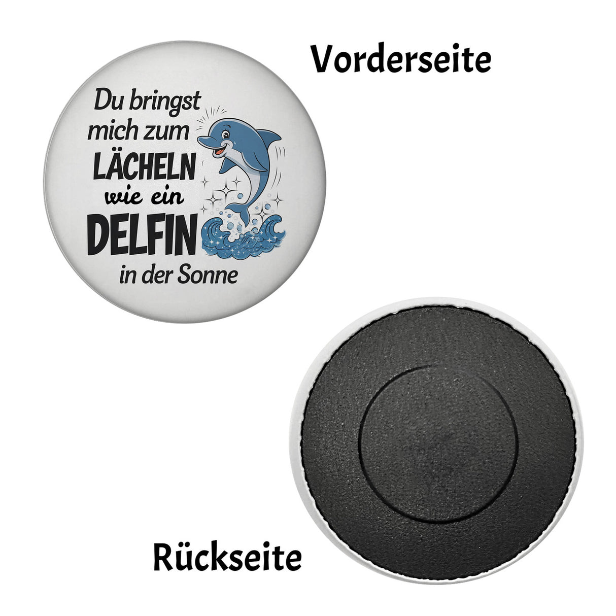 Delfin Liebe Magnet