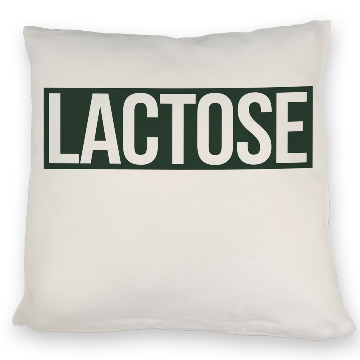 Krokodil LACTOSE Kissen für Menschen mit Humor