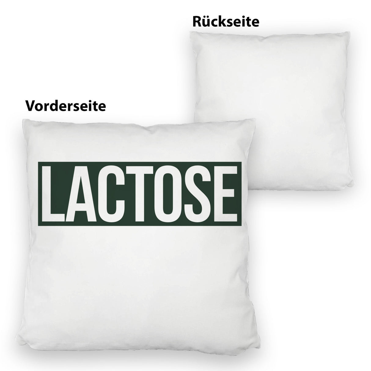 Krokodil LACTOSE Kissen für Menschen mit Humor