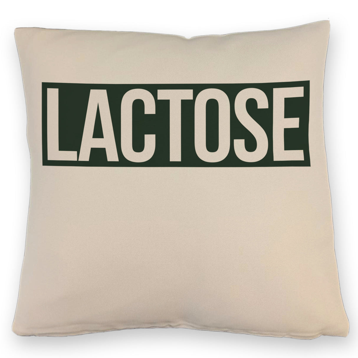 Krokodil LACTOSE Kissen für Menschen mit Humor