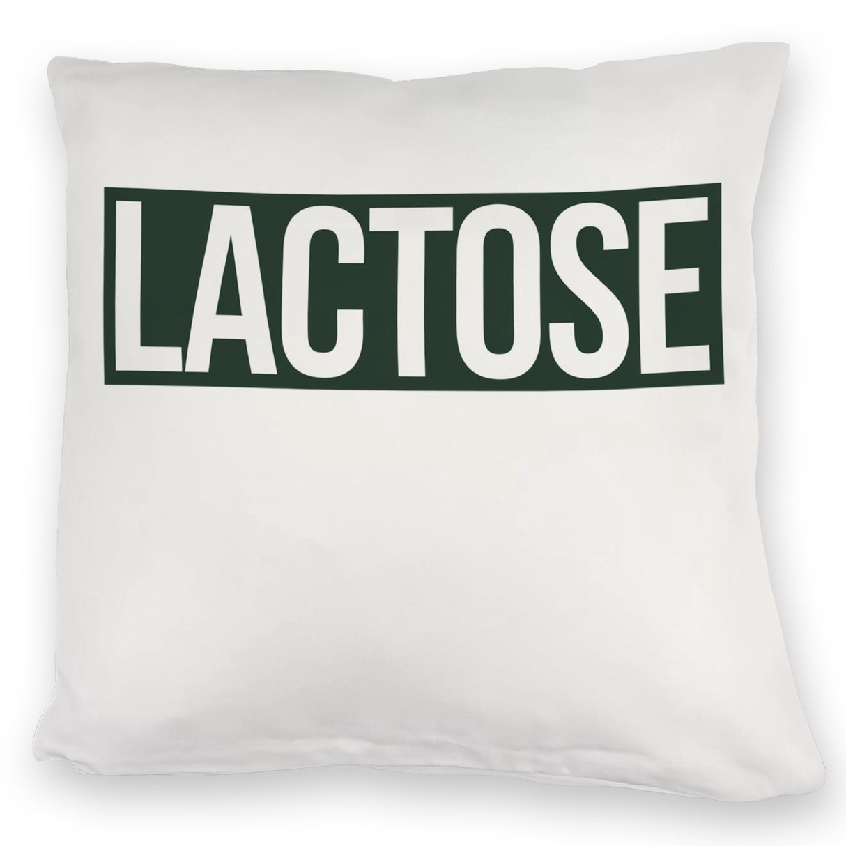 Krokodil LACTOSE Kissen für Menschen mit Humor